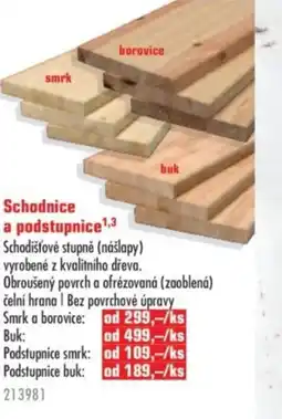 Uni Hobby Schodnice a podstupnice nabídka