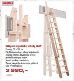Uni Hobby Sklápěcí mlynářské schody EASY nabídka