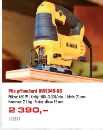 Uni Hobby DEWALT Pila přímočará DWE349-QS nabídka
