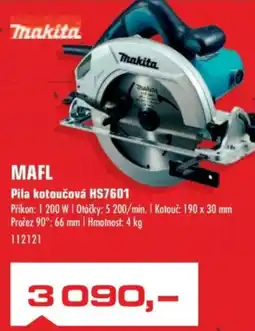 Uni Hobby Makita Pila kotoučová HS7601 nabídka