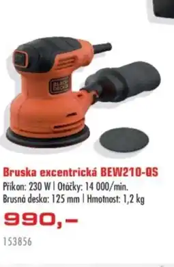 Uni Hobby BLACK+ DECKER Bruska excentrická BEW210-QS nabídka
