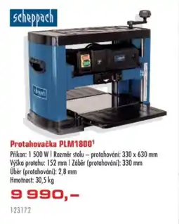 Uni Hobby Scheppach Protahovačka PLM1800' nabídka