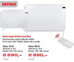 Uni Hobby Panel topný infračervený Alea nabídka