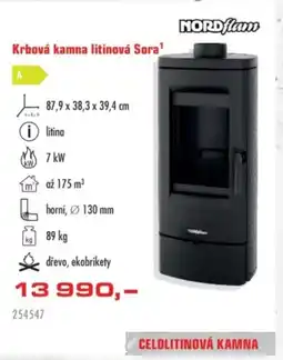 Uni Hobby Krbová kamna litinová Sora nabídka