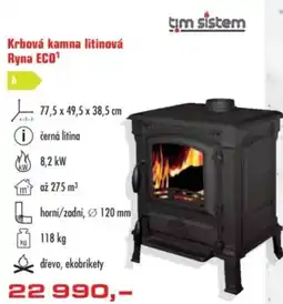 Uni Hobby Krbová kamna litinová Ryna ECO nabídka