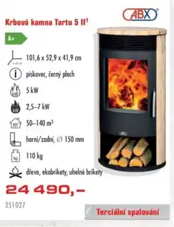 Uni Hobby Krbová kamna Tartu 5 II nabídka