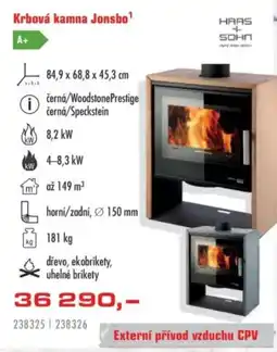 Uni Hobby Krbová kamna Jonsbo nabídka