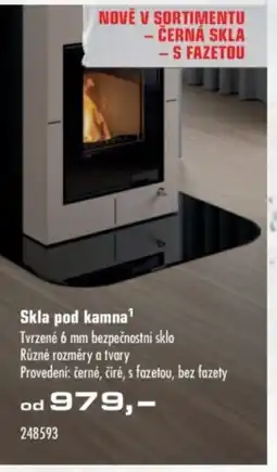 Uni Hobby Skla pod kamna nabídka