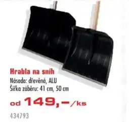 Uni Hobby Hrabla na sníh nabídka