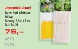 Uni Hobby Jmenovka visací nabídka
