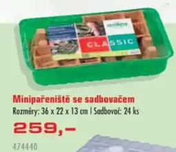 Uni Hobby Minipařeniště se sadbovačem nabídka