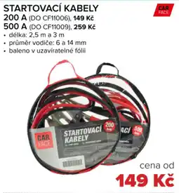 Auto Kelly Startovací kabely nabídka