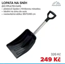 Auto Kelly Lopata na sníh nabídka