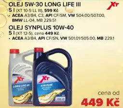 Auto Kelly Olej 5w-30 long life III/ olej synplus 10w-40 nabídka