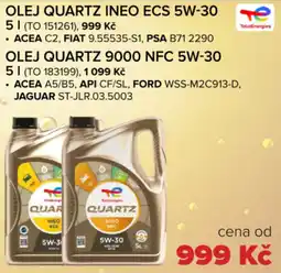 Auto Kelly Olej quartz ineo ecs 5w-30 nabídka
