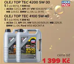Auto Kelly Olej top tec 4100 5w-40 nabídka