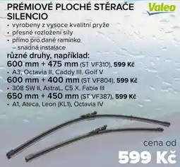 Auto Kelly Prémiové ploché stěrače silencio nabídka