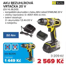 Auto Kelly Aku bezuhlíková vrtačka 20 v nabídka