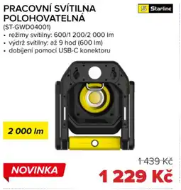 Auto Kelly Pracovní svítilna polohovatelná nabídka