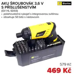 Auto Kelly Aku šroubovák 3,6 v s příslušenstvím nabídka