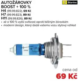 Auto Kelly Autožárovky boost + 100 % nabídka