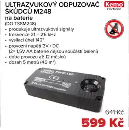 Auto Kelly Ultrazvukový odpuzovač škůdců m248 nabídka