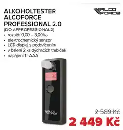 Auto Kelly Alkoholtester alcoforce professional 2.0 nabídka