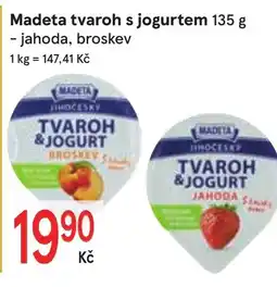 Žabka Madeta tvaroh s jogurtem nabídka