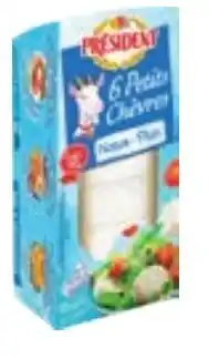 Žabka Kozí sýr Président 6Petits Chévres nabídka