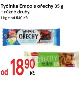 Žabka Tyčinka Emco s ořechy nabídka