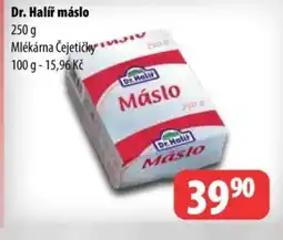 Partner Maloobchodní síť Dr. Halíř máslo nabídka