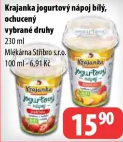 Partner Maloobchodní síť Krajanka jogurtový nápoj bílý, ochucený nabídka