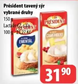 Partner Maloobchodní síť Président tavený sýr nabídka