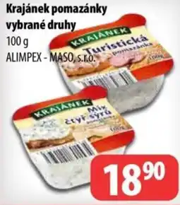 Partner Maloobchodní síť Krajánek pomazánky nabídka