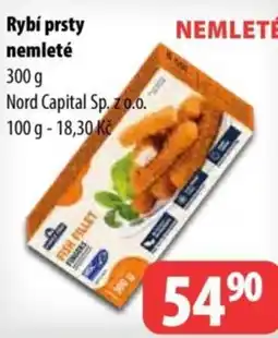 Partner Maloobchodní síť Rybí prsty nemleté nabídka