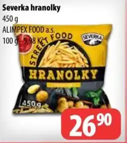 Partner Maloobchodní síť Severka hranolky nabídka