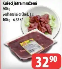 Partner Maloobchodní síť Kuřecí játra mražená nabídka