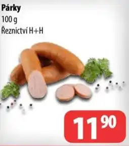 Partner Maloobchodní síť Párky nabídka