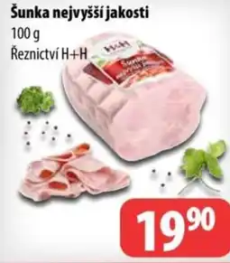 Partner Maloobchodní síť Šunka nejvyšší jakosti nabídka