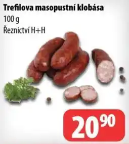 Partner Maloobchodní síť Trefilova masopustní klobása nabídka