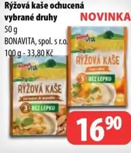 Partner Maloobchodní síť Rýžová kaše ochucená nabídka