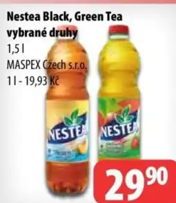 Partner Maloobchodní síť Nestea Black, Green Tea nabídka