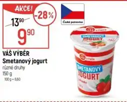 Globus VÁŠ VÝBĚR Smetanový jogurt nabídka