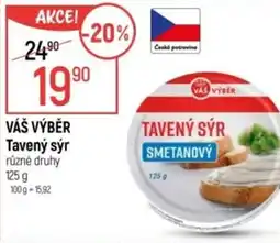 Globus VÁŠ VÝBĚR Tavený sýr nabídka