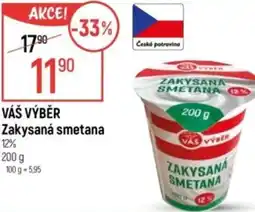 Globus VÁŠ VÝBĚR Zakysaná smetana nabídka