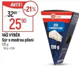 Globus VÁŠ VÝBĚR Sýr s modrou plísní nabídka