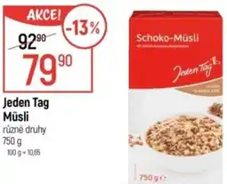Globus Jeden Tag Müsli nabídka