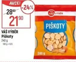 Globus VÁŠ VÝBĚR Piškoty nabídka