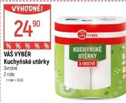 Globus VÁŠ VÝBĚR Kuchyňské utěrky nabídka