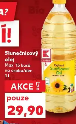 Kaufland Slunečnicový olej nabídka